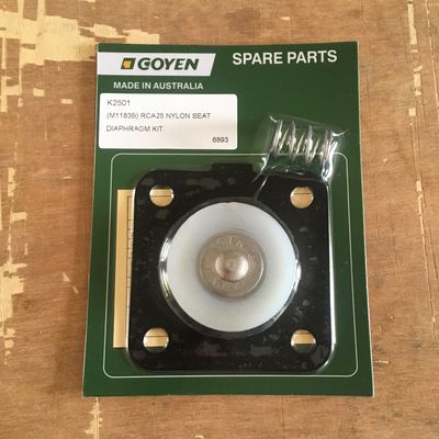 K2501 (M1183B) گوهین نطفه دریچه دیافراگم CA25 RCA25 دریچه مدل DD، FS، MM، سری T