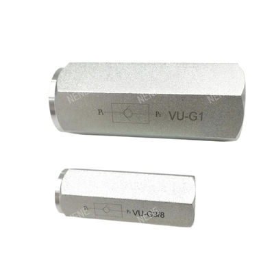 نوع لوله دریچه هیدرولیک VU-G1/4 کالیبر دریچه یک طرفه خروجی سازنده منبع فروش مستقیم