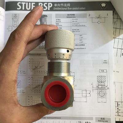 دریچه فشار دقیق با مقیاس STB-G1/4 STB-G3/8 STB-G3/4 STB-G1 دریچه فشار هیدرولیک