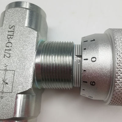 دریچه فشار هیدرولیک STB-G1/2 فیلتر SAE کلاس 4 یا بهتر