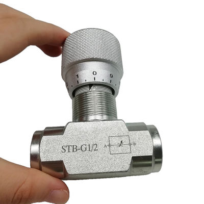 STB-G1 دریچه کنترل هیدرولیک برای مایع ویسکوزیت 10-500 mm2 ⁄ S