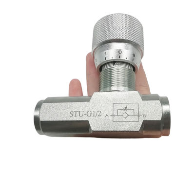 10-500 mm2 ⁄ S دریچه کنترل فشار مایع لاستیکی STU-G1/2
