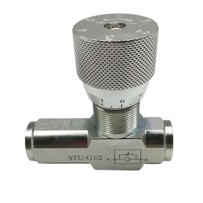 10-500 mm2 ⁄ S دریچه کنترل فشار مایع لاستیکی STU-G1/2