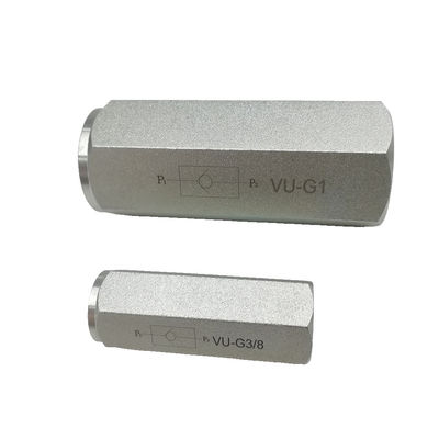نوع لوله دریچه هیدرولیک یک طرفه VU-G1 دریچه یک طرفه
