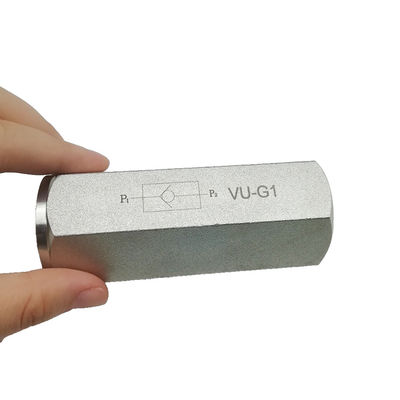 نوع لوله دریچه هیدرولیک یک طرفه VU-G1 دریچه یک طرفه