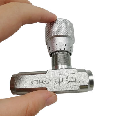 STU-G3/4 STU-NTP3/4 6 اینچ دریچه کنترل جریان دقیق دریچه گاز هیدرولیک