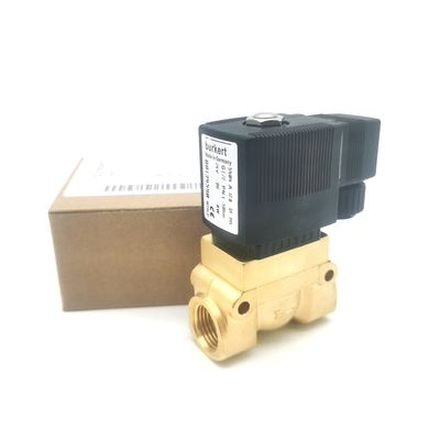 00134237 6013نوع بورکرت شیر الکترومغناطیسی G1/8 DC24V بدن مس NC FKM مهر