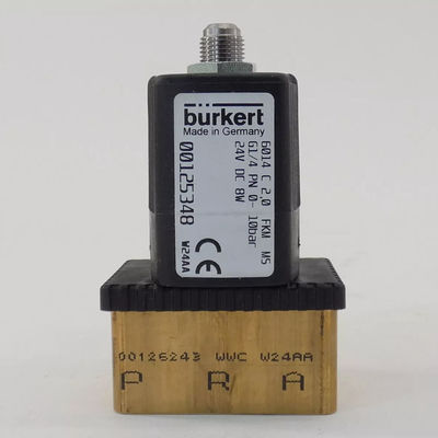 سیستم های کنترل مایعات Burkert - 125348 - شیر سولینوئید، 6014 00125348
