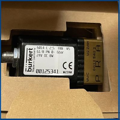بورکرت 00125341 شیر سولنویدی 6014C 2.5 FKM به طور معمول بسته است