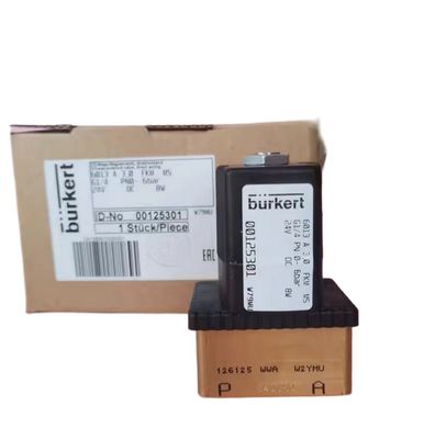 5404 G1/2 2/2 به طور معمول بسته 00177853 FKM دریچه مغناطیسی الکترونی مهر و موم شده BURKERT بدن دریچه مس AC24V 8W 1-50bar