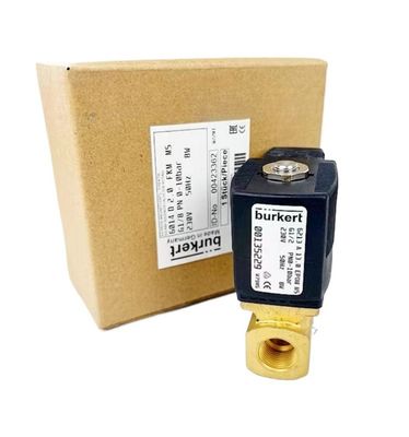 BURKERT شیر سولناید 00308502 5404 G1/2 2/2 به طور معمول بسته FKM مهر AC220V 8W 1-50bar