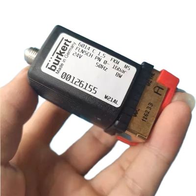 شیر بورکرت 00308504 G3/4 2/2 به طور معمول بسته 20 سوراخ جریان AC24V 8W 1-40bar 5404 نوع