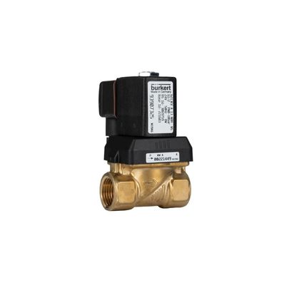شیر الکترومغناطیسی برکرت 00309022 FKM مهر G1/2 2/2 به طور معمول باز 12 سوراخ جریان DC24V 8W 1-32bar