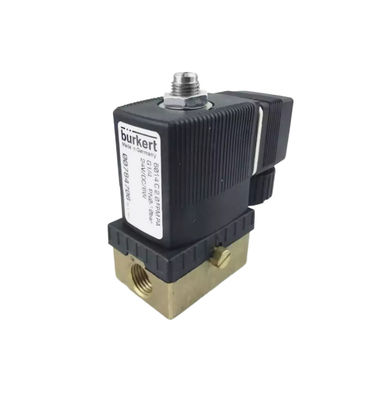 00301170 BURKERT 5404 G1/2 2/2 به طور معمول باز 12 سوراخ جریان FKM (فلوئور رباب) مهر و موم شده بدن دریچه مس AC24V 8W 1-32bar