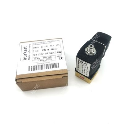 00122579 دریچه الکترومغناطیسی G1 1/4 2/2 به طور معمول بسته 32 سوراخ جریان FKM (فلوئور) مهر و موم شده DC24V 8W 1-16bar