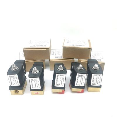 00134240 BURKERT 6013 نوع مستقیم عمل G1/8 اینچ 2/2 به طور معمول بسته 2.5 سوراخ جریان FKM مهر و موم شده فلز دریچه بدن 24VDC 8W 0 ~ 10bar