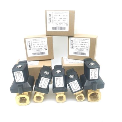 شیر سولینوئید بورکرت FKM مهر 00126091 24VDC 8W 0 ~ 6bar 6013 نوع مستقیم عمل G1/8 اینچ 2/2 به طور معمول بسته 3.0 سوراخ جریان