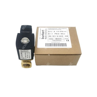 شیر برق برکرت 00126092 6013 نوع مستقیم عمل G1/8 اینچ 3.0 سوراخ جریان FKM مهر 24VAC 8W 0 ~ 10bar