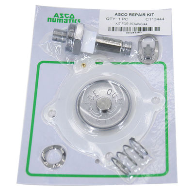 ASCO SCG353A043 C113444 کیت تعمیر دیافراگم دریچه پالس NBR، TPE (سفید)
