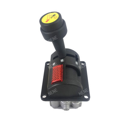 14750667H HYVA JQF34-A کنترل های دو طرفه کامیون زباله دریچه ها دستگیره لاستیکی شکل بیضی