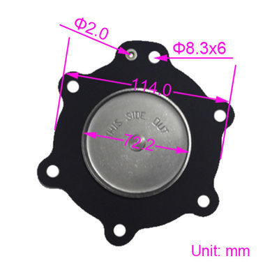 C113825 ASCO قطب نبض دیافراگم 1.5 اینچ کیت تعمیر SCG353A045 کاربردهای صنعتی
