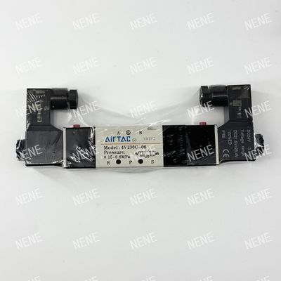 5 راه 3 موقعیت 4V130E-06 هوا مایع AIRTAC شیر سولینوئید با بدن آلومینیوم آلیاژ