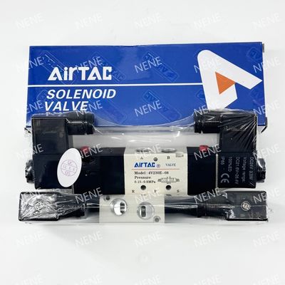 4V330C-10 آلیومینیوم آلیومینیوم AIRTAC شیر سولینوئید برای ماشین آلات و تجهیزات پنوماتیک