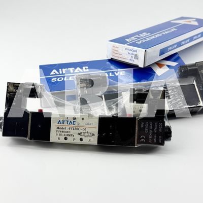 Airtac 4V130C-06 DC12V AC110V 4V130C-M5 دریچه هوائی سولناید - 4V130C06B
