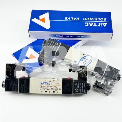 Airtac Solenoid Air Valve ((5/2,5/3 راه) - 4V130E06FIG 4V130E-06 4V130P-06