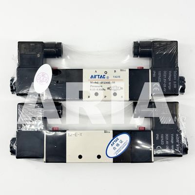 Airtac 4V230E-08: دریچه هوائی سولینوئید - 4V230E08B AC220V DC24V