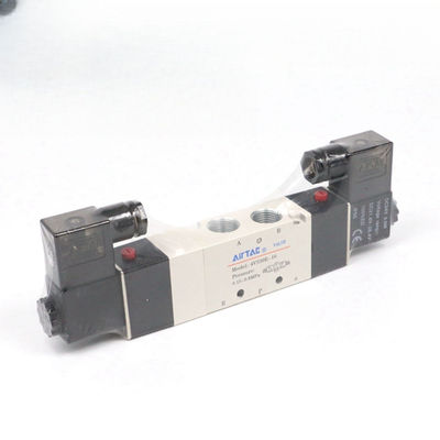 Airtac 4V330E-10: دریچه ی هوا (Solenoid Air Valve ((5/2,5/3 راه) - 4V330E10BI 4V330P-10 AC220V
