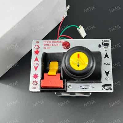 6CV-D شش سوراخ دریچه کنترل کامیون پمپ با عملکرد PTO آلیاژ آلومینیوم نقره