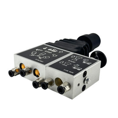14750430H HYVA شیر کنترل ترکیبی DCM01 دریچه های توزیع کننده دو طرفه با اهرم توقف در نوک و موقعیت پایین