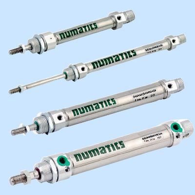 ASCO G435AG1N20CSH ISO 6432 سیلندر پنوماتیک راه حل نهایی برای محیط های درجه حرارت محیطی -10 °C تا 70 °C