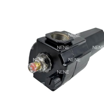 NORGREN L74M-4GP-ETN G1/2 فیلتر رگولاتور روان‌کننده پنوماتیک هوای فشرده با بدنه آلیاژ آلومینیوم و نوع تخلیه کاسه بسته