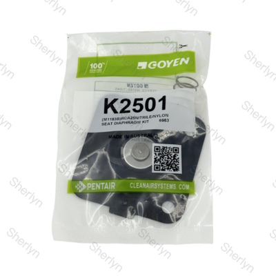 K2500 K2501 1 '' Nitrile Rubber Diaphragm Repair Kit for CA25T CA25DD Goyen Pulse Valve