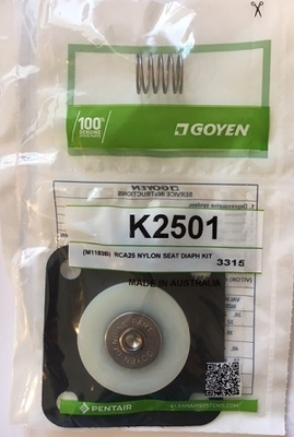 K2500 K2501 1 '' Nitrile Rubber Diaphragm Repair Kit for CA25T CA25DD Goyen Pulse Valve