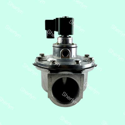 شیر ضربه ای الکترومغناطیسی DMF-Z-50S زاویه دار BFEC 2 اینچی