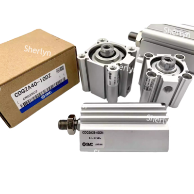 SMC سری CQ2 سیلندر فشرده CQ2A12-40D نوع استاندارد دوگانه عمل واحد