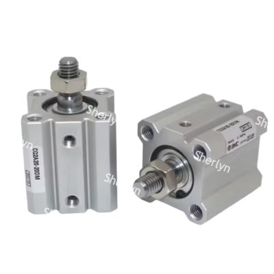 SMC CQ2A12-25D Single Rod Compact Cylinder 12x25mm Stroke سری CQ2