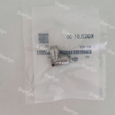 SMC KQG2L04-01S 90 درجه آرنج با مهر و موم 316 فولاد ضد زنگ 4 میلی متر X R1/8