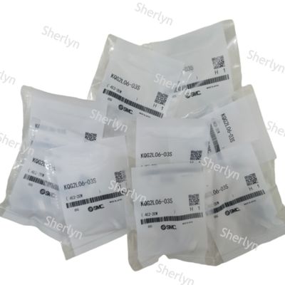 SMC Pneumatic Stainless Steel Quick Connector/Bend Type KQG2L06-01S Right Angle L-shaped Connector: اتصال سریع پنوماتیک از فولاد ضد زنگ