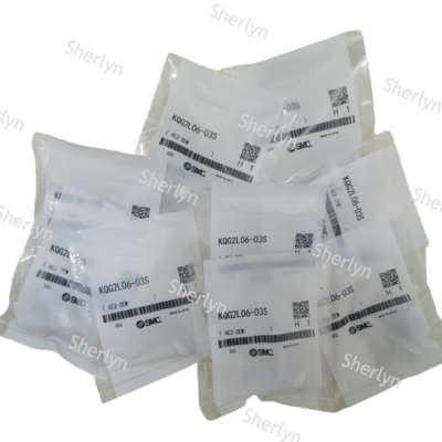 زانویی اتصال سریع استیل ضد زنگ SMC KQG2L10-02S، 10 میلی‌متر X R1/4، زانویی 90 درجه، اتصال یک لمسی، 4E2-1EY/KQ2A88