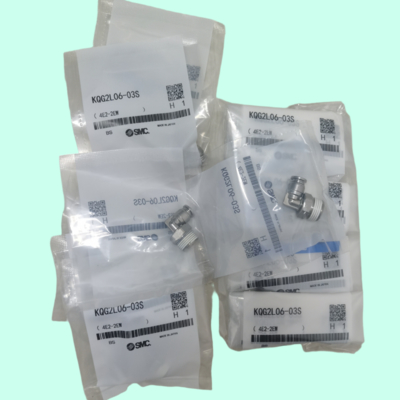 زانویی اتصال سریع استیل ضد زنگ SMC KQG2L10-02S، 10 میلی‌متر X R1/4، زانویی 90 درجه، اتصال یک لمسی، 4E2-1EY/KQ2A88
