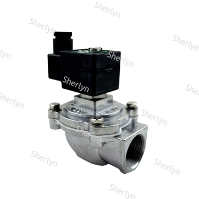 شیر ضربه ای الکترومغناطیسی ASCO SCG353A044، 1 اینچ، زاویه راست