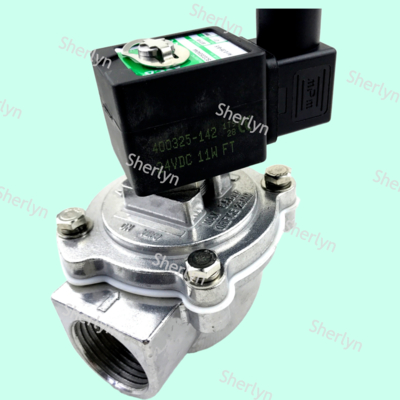 شیر ضربه ای الکترومغناطیسی ASCO SCG353A044، 1 اینچ، زاویه راست
