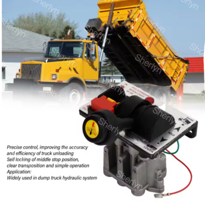6CV-D دریچه های کنترل متناسب با PTO Switch Slow Down Tipper Switch برای سیستم هیدرولیک دریچه کنترل کامیون پمپ