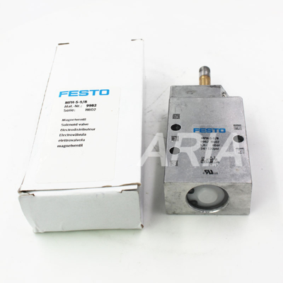 MFH-5-1/8 9982 شیر برقی 5/2، بازگشت فنری 1.8-8 بار G 1/8، بوبین جداگانه فروخته می شود