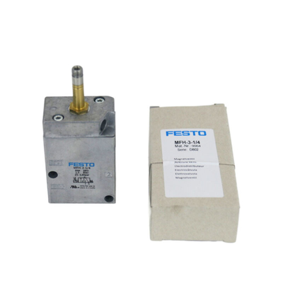 شیر برقی فستو MFH-3-1/4 9964، شیر مکانیکی، 3 پورت، بسته، الکتریکی، G 1/4، 0.15 تا 0.8 مگاپاسکال