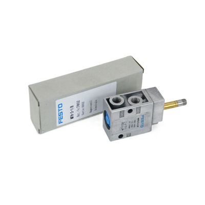 شیر Festo MFH-3-1/8 7802، کلاسیک تایگر، 3/2 بسته مکانیکی فنری، G 1/8 ماده، 1.5-8 بار